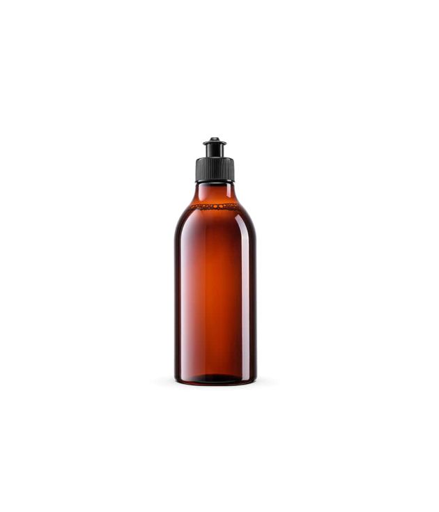 Amber twist-top bottle